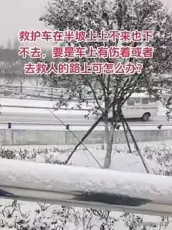 救護車雪天翻進地里 2男子救出3人
