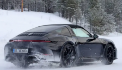 保時捷新款911車型代號“992.2”,將于5月28日全球首發