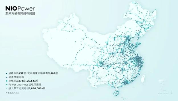第四代換電站上線 蔚來推多品牌兼容快速換電