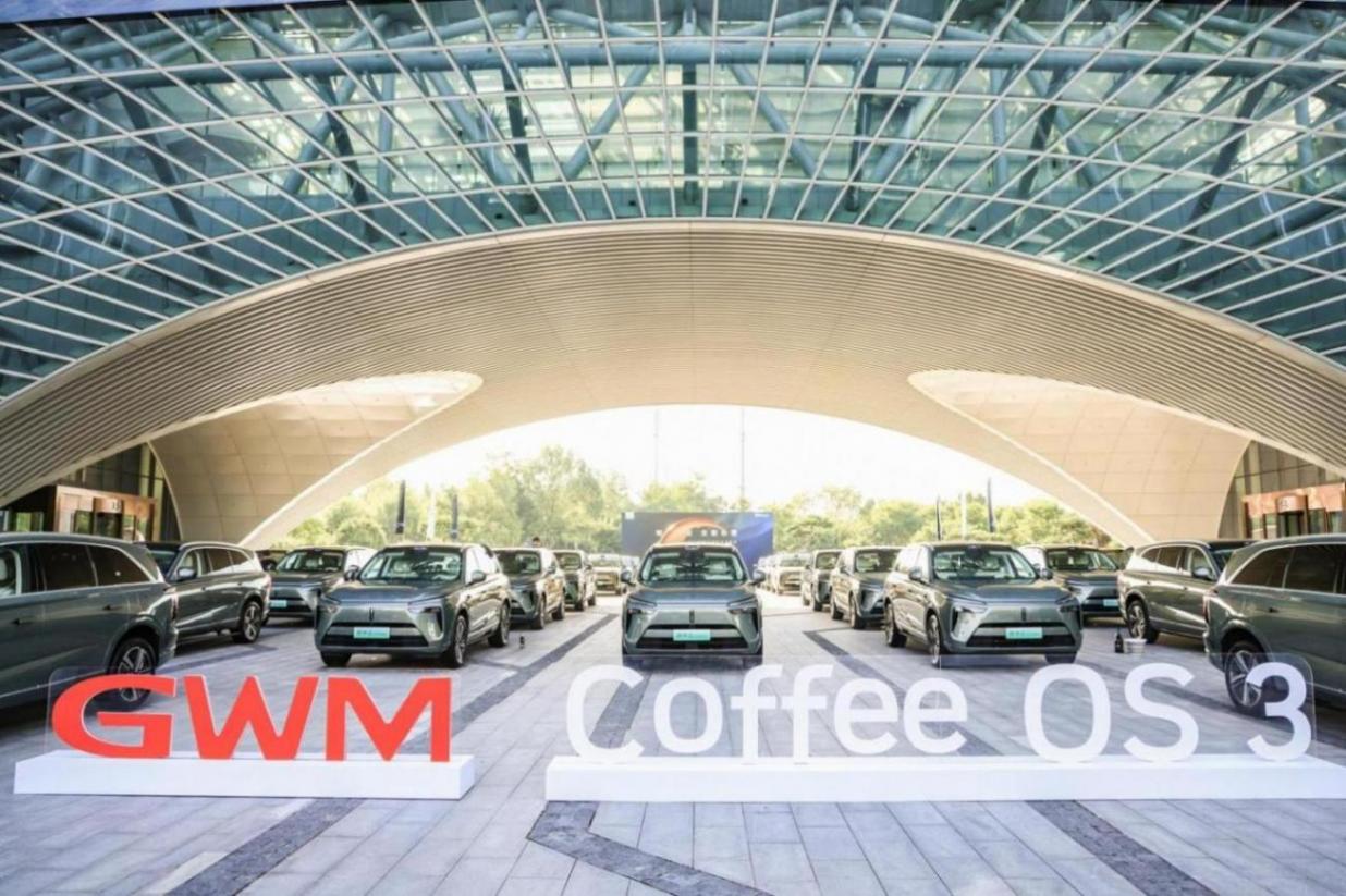 長城汽車Coffee OS 3系統×AI大模型,支持手勢交互,適配95%的手機
