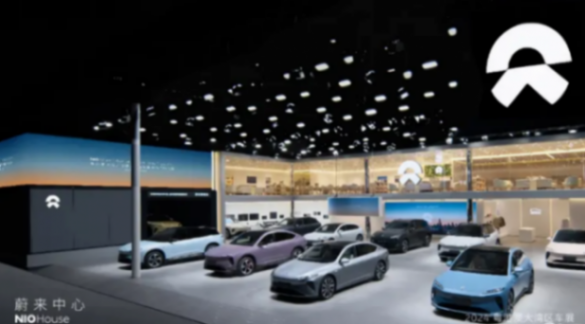 蔚來在2024粵港澳車展宣布第四代換電站和640kW超快充樁即將上線