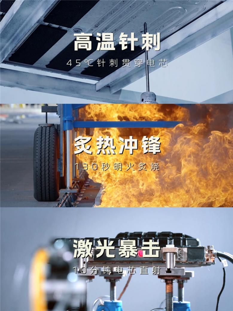 再上硬菜!紅旗HS7 PHEV激光照射也不起火,電池自帶“消防中隊”