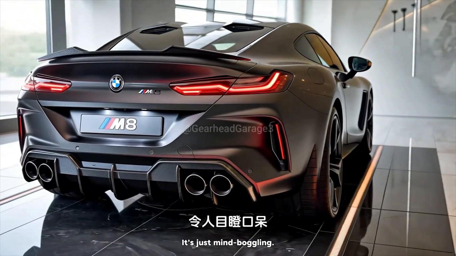 2025寶馬M8霸氣出征,車壇誰能阻擋它的鋒芒?