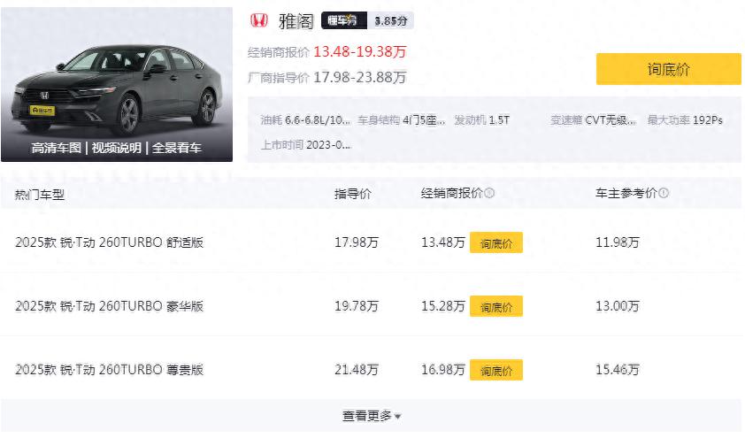 沒有比亞迪,你還在開20萬(wàn)的雅閣?