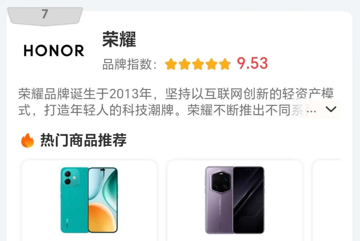 2025年2月手機品牌排行榜出爐:誰是你心中的No.1?
