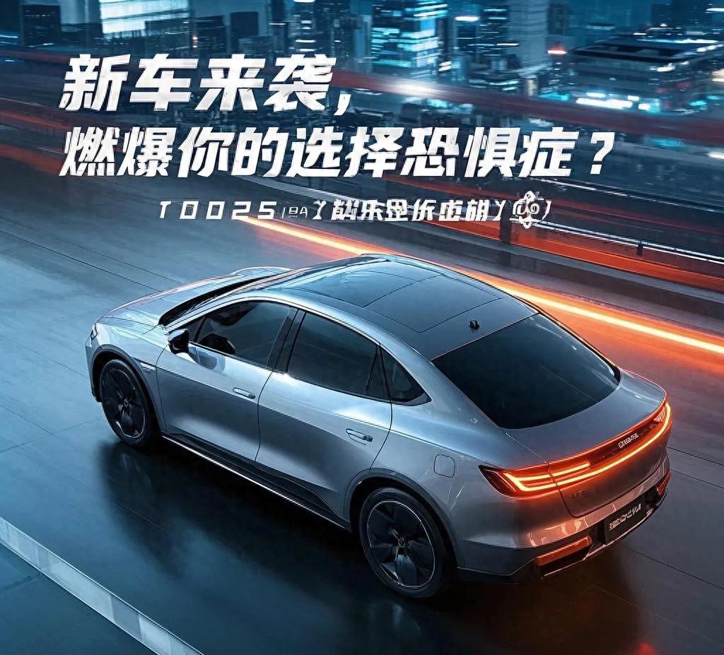 比亞迪2025:新車來襲,燃爆你的選擇恐懼癥?