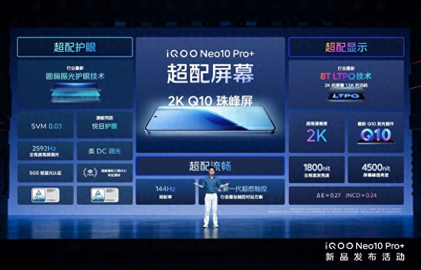iQOO正式發(fā)布全新性能旗艦手機Neo10 Pro+